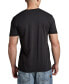 Фото #2 товара Men's Short Sleeve Crewneck Distressed Logo T-Shirt