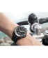 ფოტო #4 პროდუქტის Men's Swiss Automatic Chronometer Ocean Star Diver 600 Black Rubber Strap Watch 43.5mm