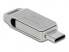 Фото #3 товара USB флеш-накопитель Delock 54075 - 64 ГБ - USB Type-A / USB Type-C - 3.2 Gen 1 (3.1 Gen 1) - 100 МБ/c - поворотный - серебристый