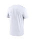 Men's White New England Patriots Icon Legend Performance T-shirt