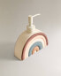 Rainbow bathroom soap dispenser