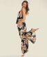 Women's 2-Pc. Printed Satin Pajamas Set