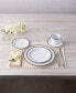 Charlotta Platinum 5 Piece Place Setting