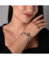 ფოტო #1 პროდუქტის Sterling Silver Native Pearl Beaded Bracelet Size Small - Large