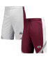 ფოტო #1 პროდუქტის Men's Maroon, White Mississippi State Bulldogs Am I Wrong Reversible Shorts