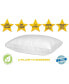 Фото #7 товара Maxi 100% Cotton Down Alternative Vacuum Packed Pillows – White (2 Pack)