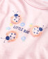 ფოტო #3 პროდუქტის Baby Girls Ladybugs Printed T-Shirt, Created for Macy's