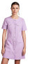 Фото #1 товара Повседневные платья pieces PCTARA Regular Fit 17133341 фиолетово-розовые