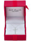 ფოტო #3 პროდუქტის Diamond 18" Cross Pendant Necklace (2 ct. t.w.) in 14k White Gold