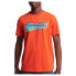 SUPERDRY Vintage Vl Seasonal Mw T-shirt fiery orange, S - фото #1