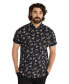 Фото #1 товара Men's Leon Floral Print Shirt