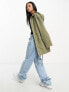 Фото #5 товара ASOS DESIGN lightweight washed parka in khaki