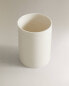 Ceramic toothbrush holder