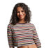 Фото #1 товара SUPERDRY Vintage Stripe Crop long sleeve T-shirt