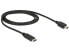 Delock 83603 - 1 m - USB C - Mini-USB B - USB 2.0 - Male/Male - Black