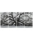 Фото #1 товара "Growth Abcd" Frameless Free Floating Tempered Glass Panel Graphic Wall Art Set of 4, 72" x 36" x 0.2" Each