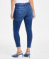 Фото #2 товара Women's Mid-Rise Chain-Detail Skinny Jeans, Created for Macy's