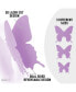 3D Removable Butterfly Wall Decor with 3 Wing Designs - 24pcs
