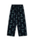 ფოტო #1 პროდუქტის Preschool Boys and Girls Deep Sea Blue Seattle Kraken Team Logo Sleep Pants