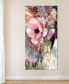 Фото #5 товара "Pastel Fleur LI" Frameless Free Floating Reverse Printed Tempered Glass Wall Art, 72" x 36" x 0.2"