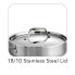 Фото #9 товара Gourmet Tri-Ply Clad 3 Quart Covered Deep Sauté Pan