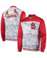 ფოტო #1 პროდუქტის Men's Red St. Louis Cardinals Camo Full-Zip Jacket
