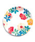Фото #2 товара Audrey Floral 10.5" Dinner Plates, Set of 6, Service for 6