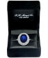 ფოტო #6 პროდუქტის EFFY® Sapphire (4-1/4 ct. t.w.) & Diamond (5/8 ct. t.w.) Double Halo Ring in 14k White Gold