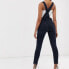 Фото #3 товара [BLANKNYC] Womens Vixe Denim Zip Front Overall Jeans size 26