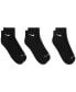 Dri-FIT Cushion Quarter Socks 3-Pack