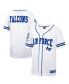 Men's White and Royal Air Force Falcons Free Spirited Baseball Jersey