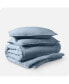 Фото #5 товара Ultra-Soft Sand washed Queen Duvet Cover & Sham Set