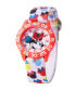 ფოტო #1 პროდუქტის Girl's Disney Minnie Mouse White Nylon Strap Watch 32mm