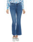 Фото #1 товара Nydj Petite Ava Foundry Flare Fray Jean Women's 14P