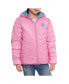 Little and Big Girls' Reversible Lightweight Puffer Jacket