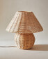 Children’s rattan table lamp