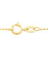 Фото #5 товара Italian Gold tri-Gold Lariat Necklace in 14k Gold, White Gold and Rose Gold