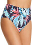 Tommy Bahama Womens 173016 Printed High Waist Swim Bottom Separates Size S