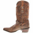 Durango Crush Heartbreaker Pointed Toe Cowboy Womens Brown Casual Boots RD4155