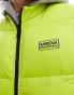 Barbour International Cargen padded gilet in lime green