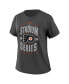 Фото #2 товара Women's Charcoal Philadelphia Flyers 2024 NHL Stadium Series Boyfriend T-shirt