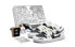 【定制球鞋】 Jordan Air Jordan 1 Low 野鹤制造 小香风主题 黑白解构 低帮 复古篮球鞋 女款 黑白 特殊礼盒版 / Кроссовки Jordan Air Jordan DB6480-100