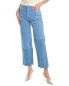 Ganni Reworked Forever Blue High Waisted Crop Jean Women's