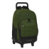 Фото #1 товара Школьный рюкзак с колесиками Safta Dark forest Чёрный Зеленый 33 X 45 X 22 cm