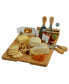 Фото #1 товара Windsor hardwood Cheese Board Set -Tools, Cheese Markers, Bowl
