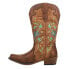 Фото #3 товара Roper Riley Blossom Snip Toe Cowboy Womens Brown Casual Boots 09-021-1566-3397