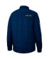 Фото #2 товара Men's Navy Notre Dame Fighting Irish Detonate Quilted Full-Snap Jacket