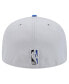 Фото #3 товара Men's Gray Dallas Mavericks Active Color Camo Visor 59FIFTY Fitted Hat