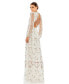 ფოტო #3 პროდუქტის Women's Long Sleeve Gown