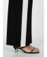 Women's Contrasting Sides Striped Pants